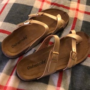 Birkenstock type of shoes